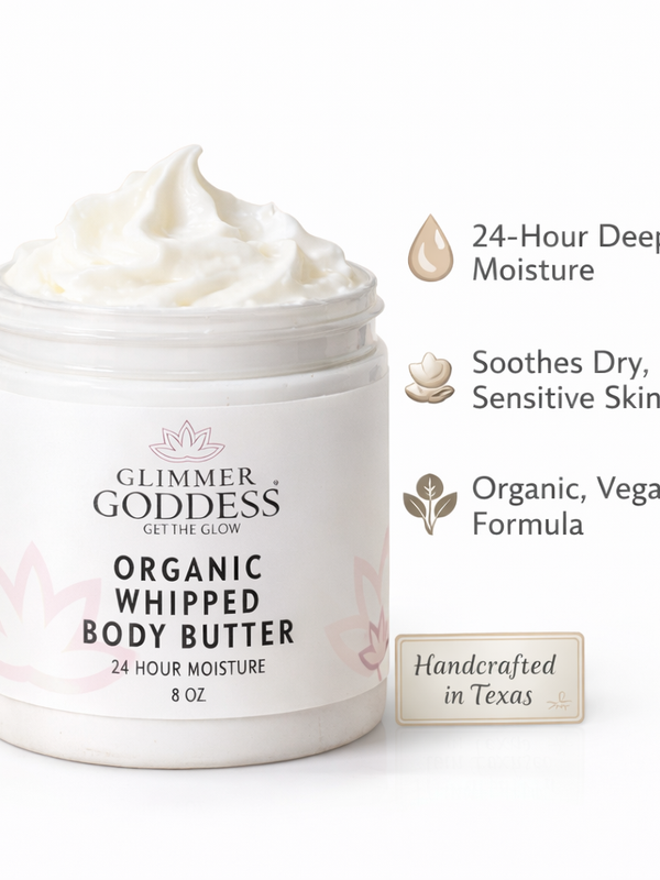 Organic Whipped Body Butter for Extremely Dry Skin