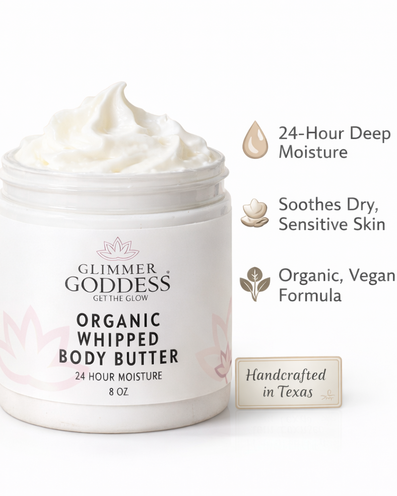 Organic Whipped Body Butter for Extremely Dry Skin