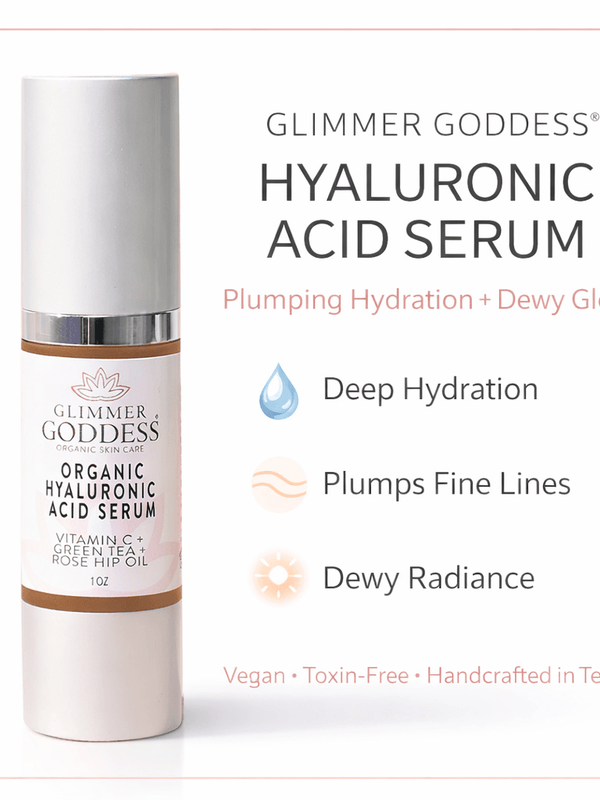 Organic Hyaluronic Acid Serum – Plumping Hydration 1 oz. - Ascension